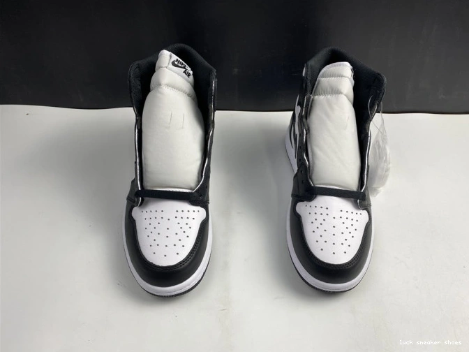 Rep LUCY White Jordan Retro Black (2014) Air 1 555088-010 0719